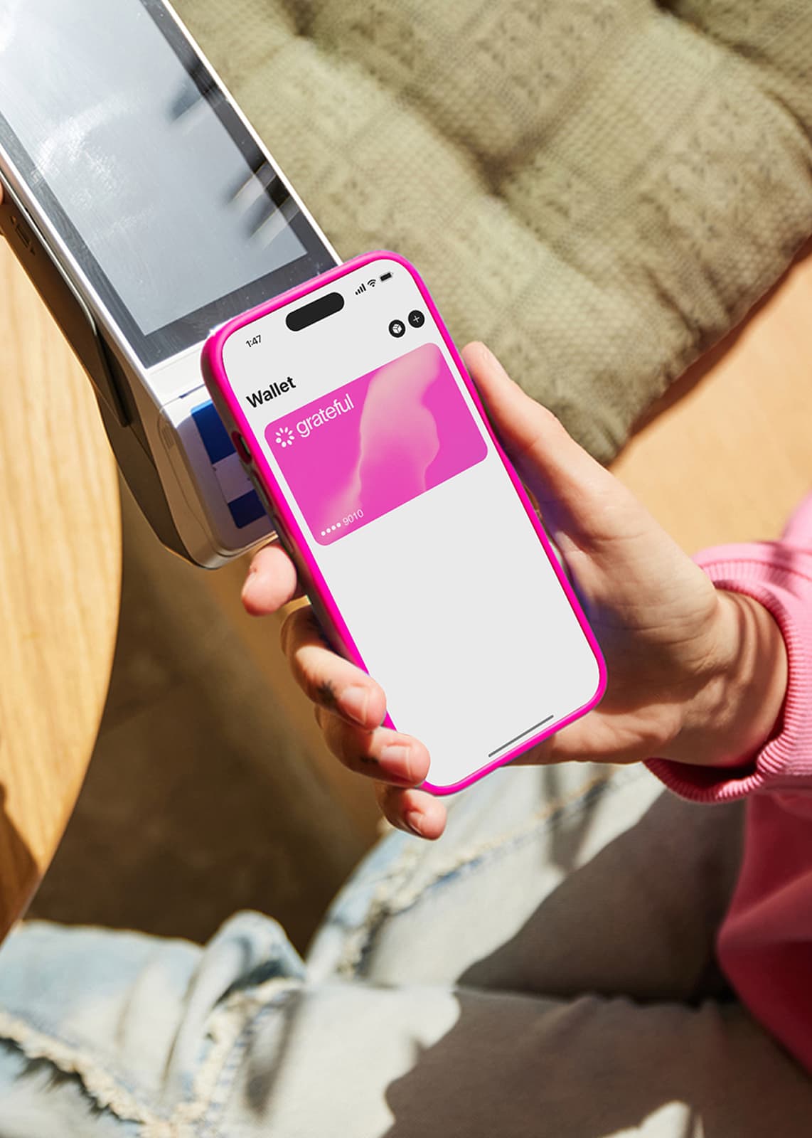 Grateful Pink in context 1