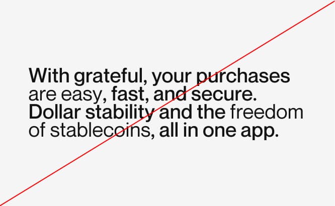 Do not mix weights arbitrarily